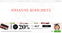Desktop Screenshot of johannekohlmetz.dk